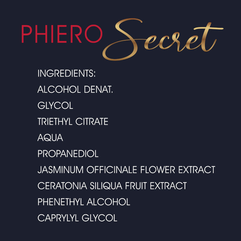 500 COSMETICS - PHIERO SECRET NATURAL ODORLESS COMBINATION FEMALE SEX HORMONES 15 ML - Image 2