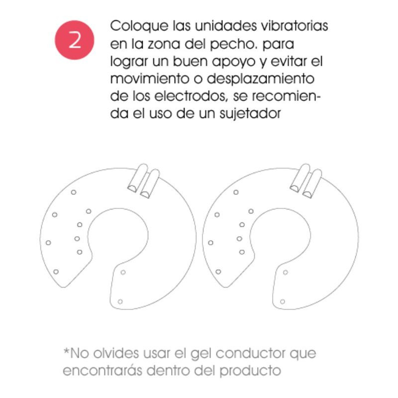 500 Cosmetics - U Breast Breast Increase Electrostimulation - Image 3