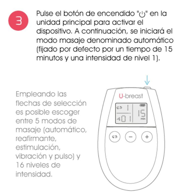 500 Cosmetics - U Breast Breast Increase Electrostimulation - Image 4