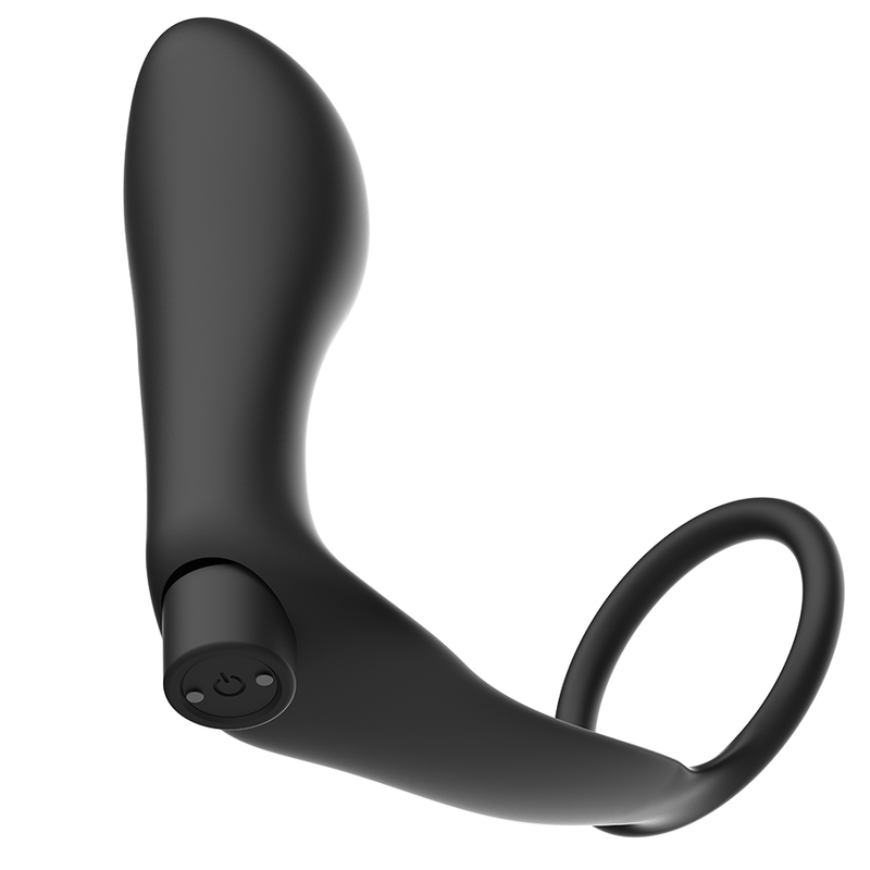 ADDICTED TOYS - PENIS RING WITH REMOTE CONTROL ANAL PLUG BLACK RECHARGEABLE - Image 4