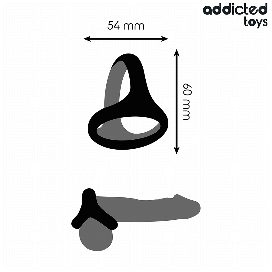 Addicted Toys - Anneau Pénis Triple Épais - Image 4