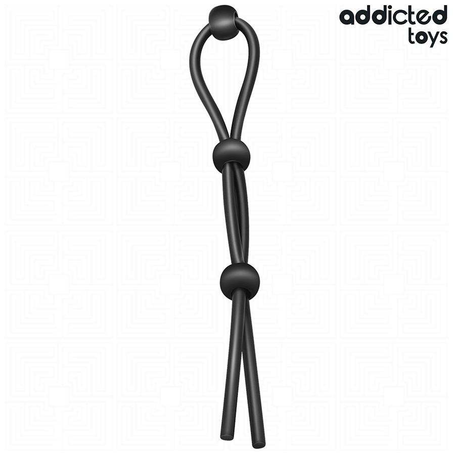 Addicted Toys - Corde En Silicone Pour Le Pénis À Triple Boucle - Image 2