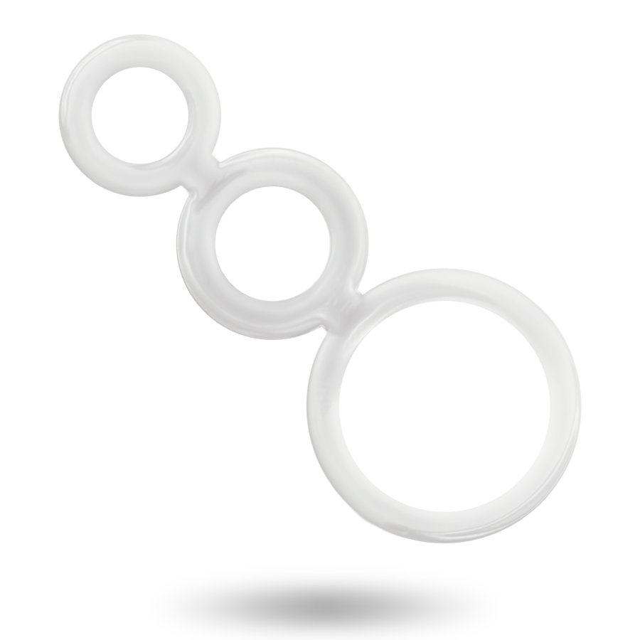 Addicted Toys - Rings Set For Penis Transparent - Image 2