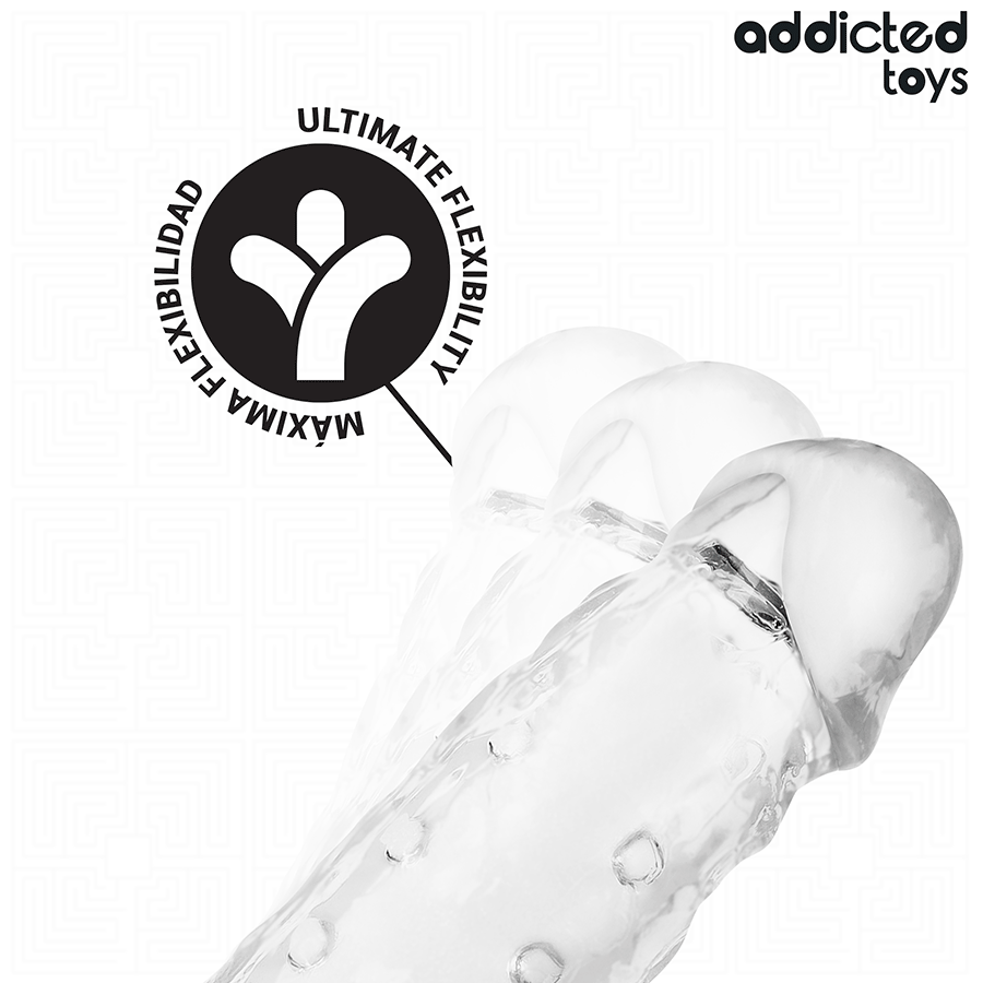Addicted Toys - Extension De Pénis Transparente Taille S 23 Cm - Image 5