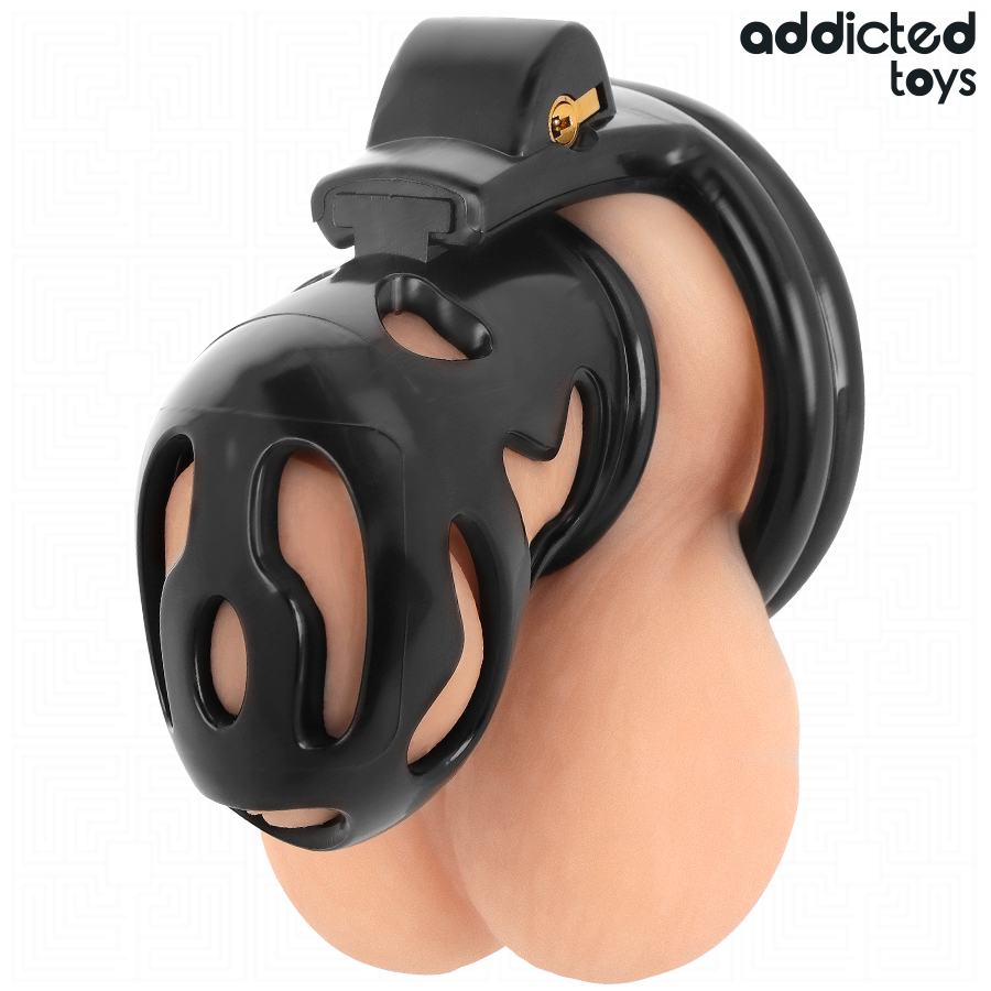ADDICTED TOYS LOCKED - SEALED CRYPT PENIS CAGE 8 CM - Image 3