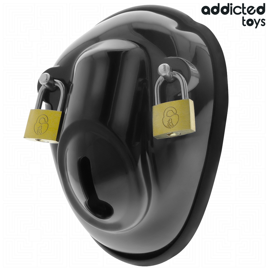 ADDICTED TOYS LOCKED - KEYLESS RESTRAINT PENIS CAGE 11.5 CM - Image 2