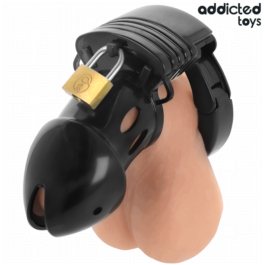 ADDICTED TOYS LOCKED - CHASTITY DEPTHS PENIS CAGE 7.5 CM - Image 3