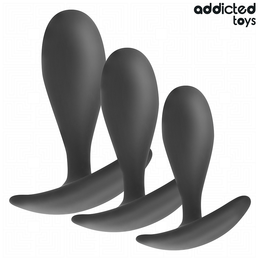 Addicted Toys - Set Van 3 Anal Plugs Model 2 - Image 2