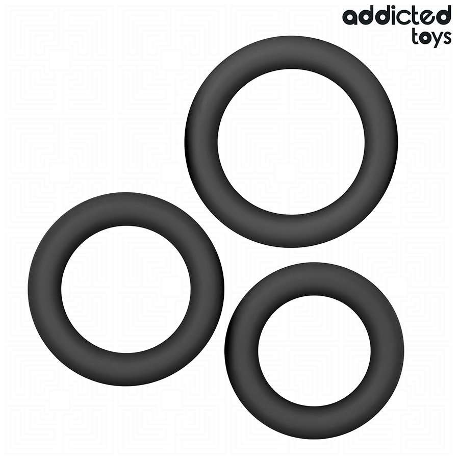 Addicted Toys - Lot De Anneaux En Silicone Modèle 1 - Image 5