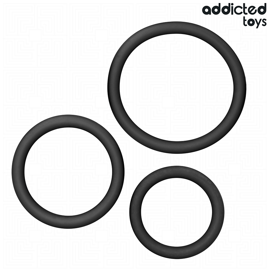 Addicted Toys - Lot De Anneaux En Silicone Modèle 2 - Image 5