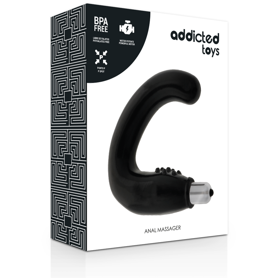 Addicted Toys - Zwarte Anale Massageur - Image 3