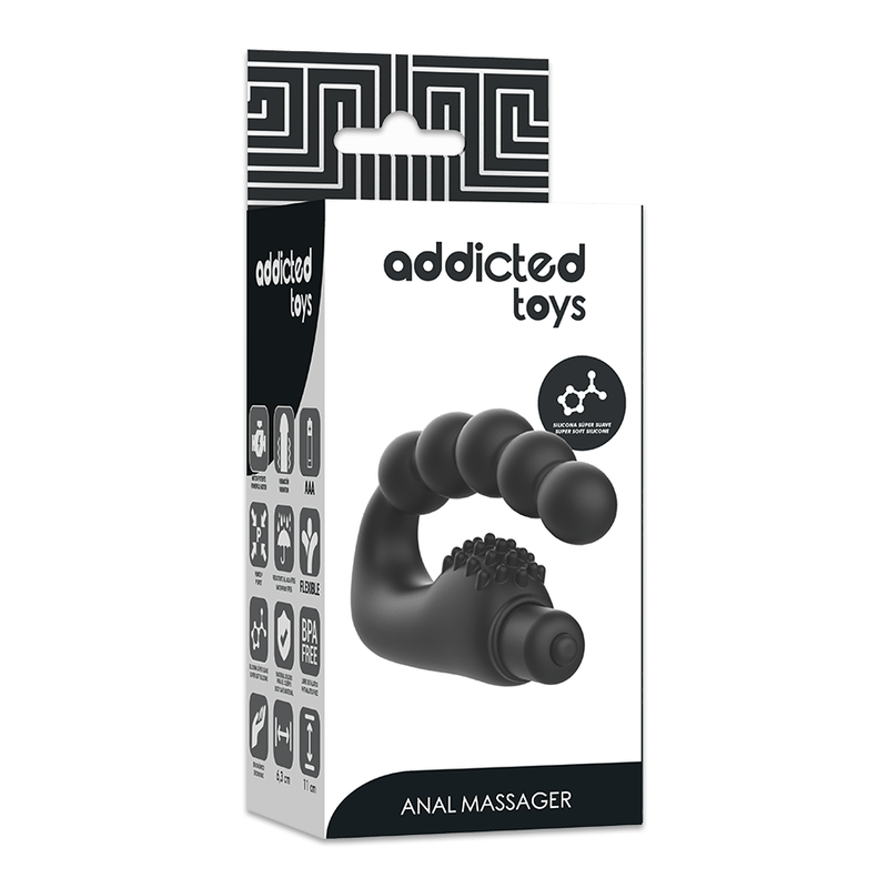 ADDICTED TOYS - MASSEUR ANAL PROSTATIQUE AVEC VIBRATION - Image 4