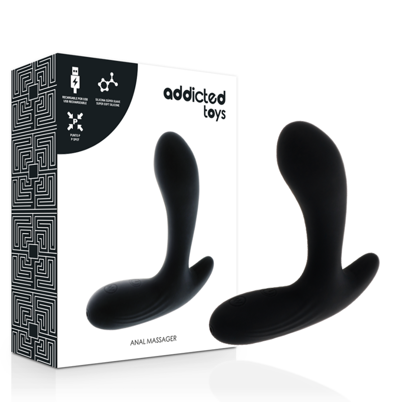 Addicted Toys - Masseur Anal Vibration Noire - Image 2