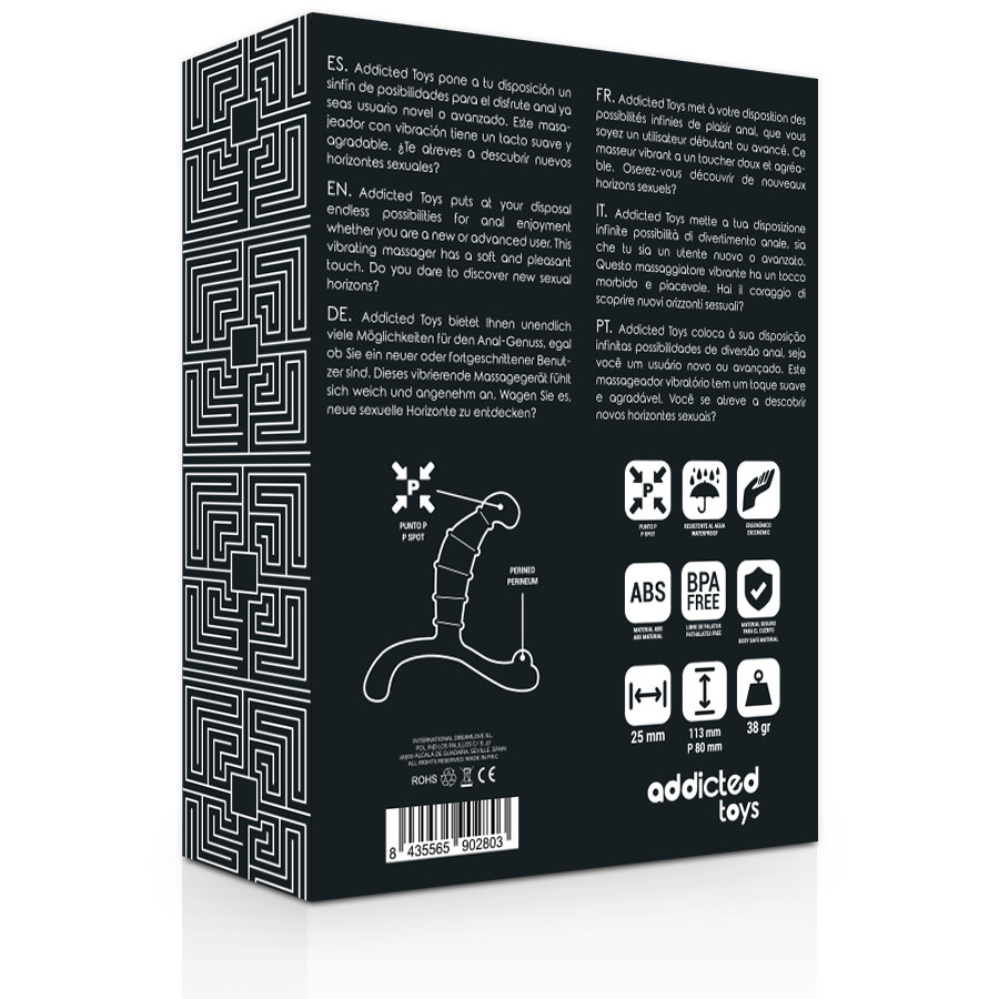 Addicted Toys - Plaisir Anal Prostate Noir - Image 4