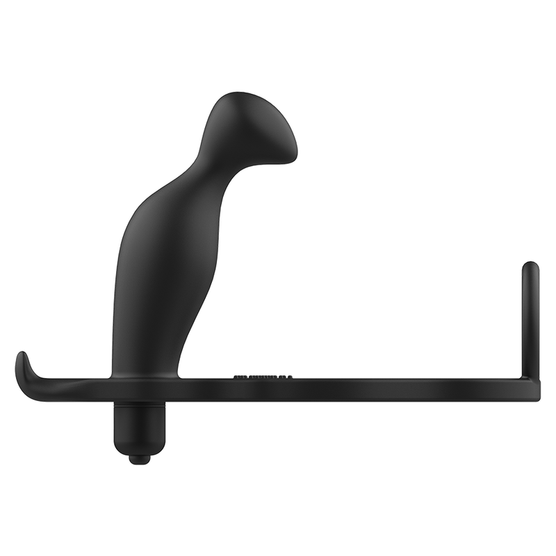 Addicted Toys - Plug Anal Avec Anneau En Silicone Noir 12 Cm - Image 4