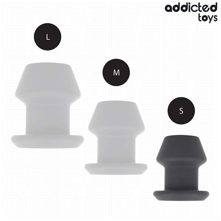 Addicted Toys - Extreme Hollow Anal Plug Maat S 7,5 Cm - Image 5