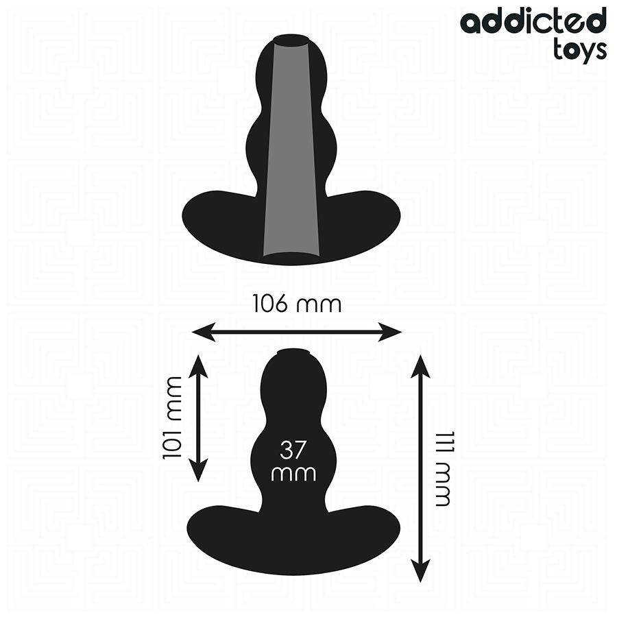 ADDICTED TOYS - HOLLE ANAL PLUG MAAT L 11,1 CM - Image 4