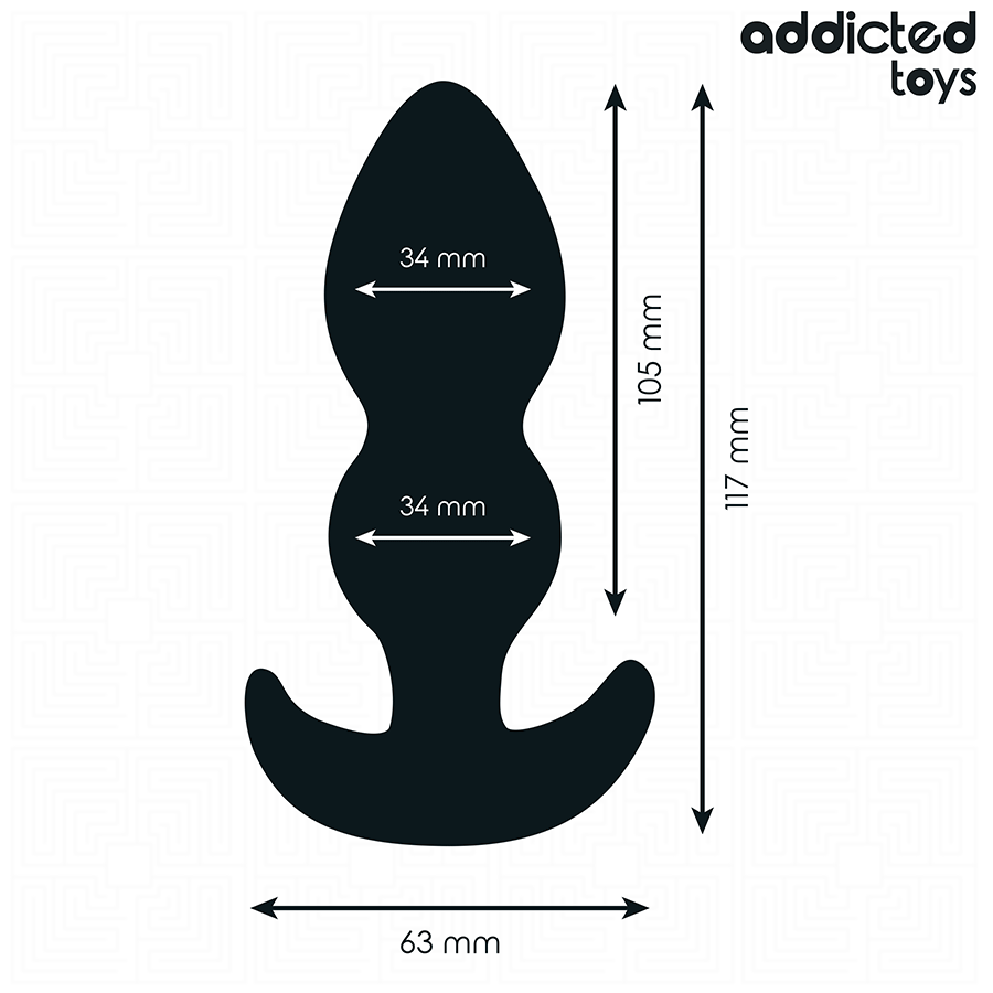 Addicted Toys - Anal Plug Maat L 11,7 Cm - Image 4