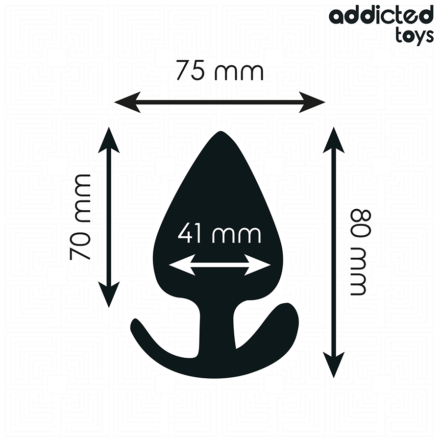 Addicted Toys - Plug Anal Taille L 8 Cm - Image 4
