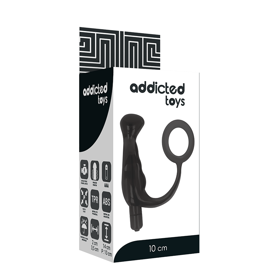 Addicted Toys - Vibrateur Prost Tico Noir 10 Cm - Image 4