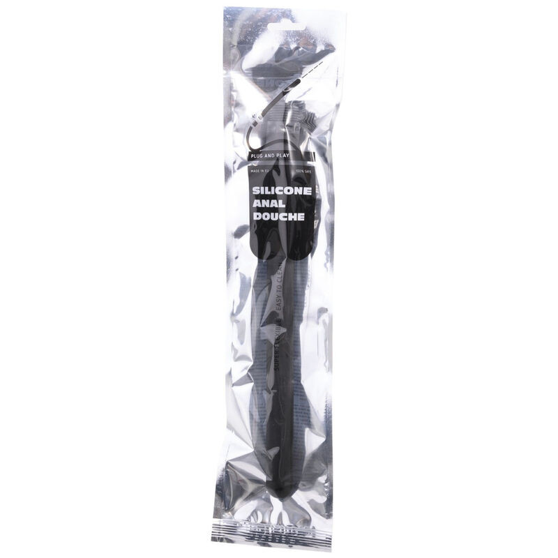 ALL BLACK - BEADED SHOWER ANAL SILICONE 27 CM - Image 2