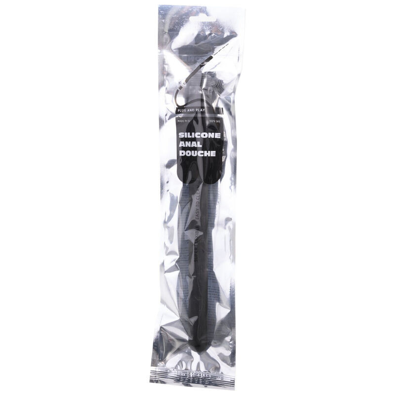ALL BLACK - SHOWER ANAL SILICONE SISTEMA STOPPER 27 CM - Image 2