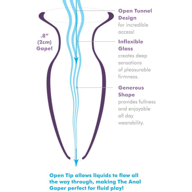 ANAL FANTASY ELITE COLLECTION - DILATATEUR ANAL GAPER POUR DÉBUTANTS CRISTAL TAILLE S - Image 3