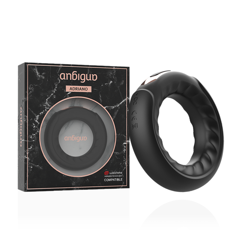 Anbiguo - Adriano Vibrating Ring + Watchme Remote Control - Image 2