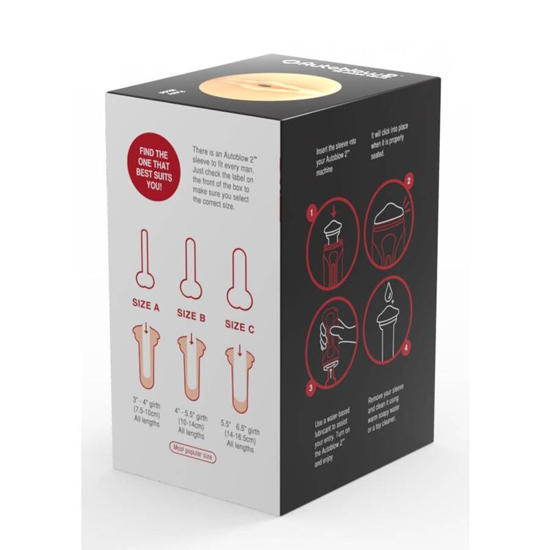 AUTOBLOW - 2+ VAGINA SLEEVE SIZE C - Image 4
