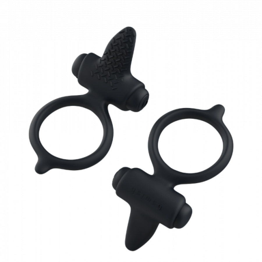 B Swish - Bcharmed Basic Vibrator Ring - Slate - Image 3