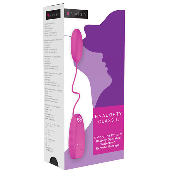 B Swish - Bnaughty Classic Bullet Vibrant Cerise - Image 2