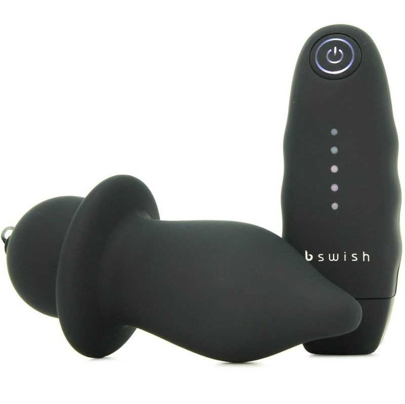 B Swish - Bfilled Classic Vibrating Plug Black - Image 5