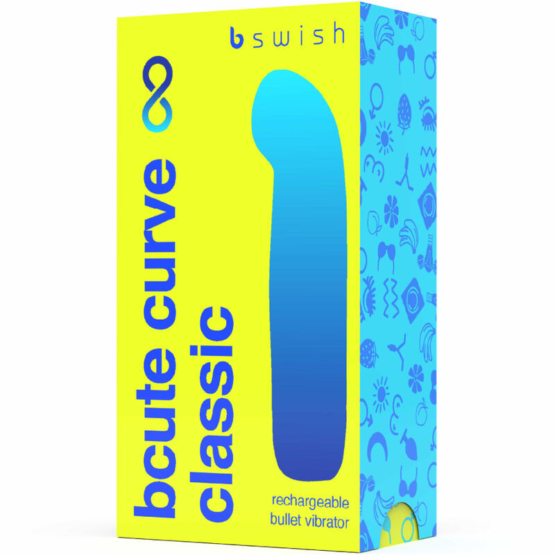 B Swish - Oplaadbare Silicone Vibrator Bcute Curve Infinite Classic Geel - Image 4