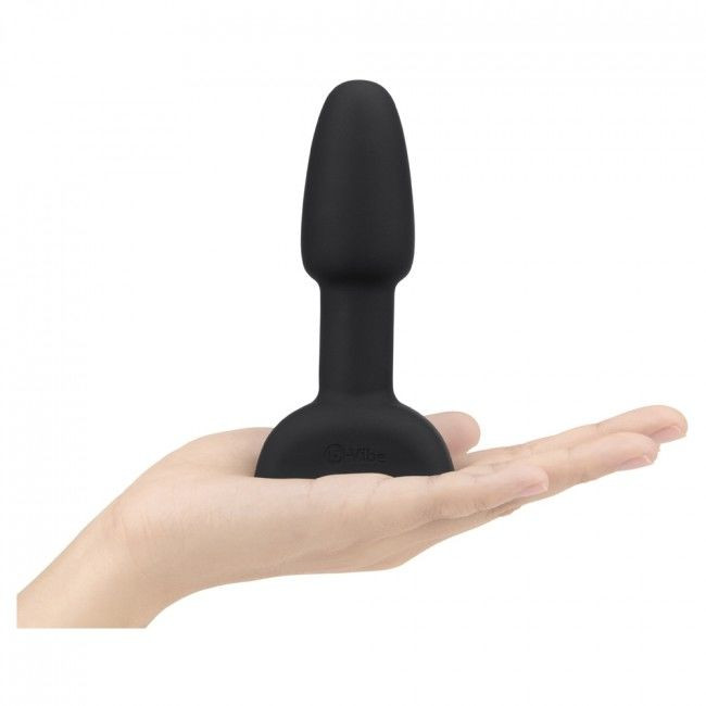 B-Vibe - Rimming Télécommande Plug Anal Petite Noir - Image 4