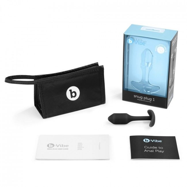 B-Vibe - Snug Plug 1 Noir - Image 2