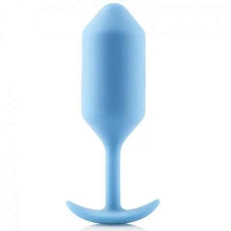 B-Vibe - Snug Plug Anal 3 Bleu Ciel