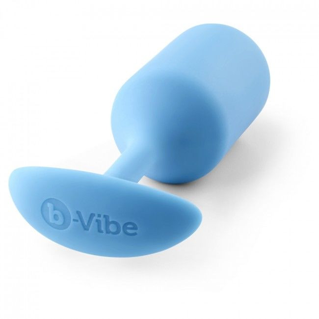 B-Vibe - Snug Plug Anal 3 Bleu Ciel - Image 2