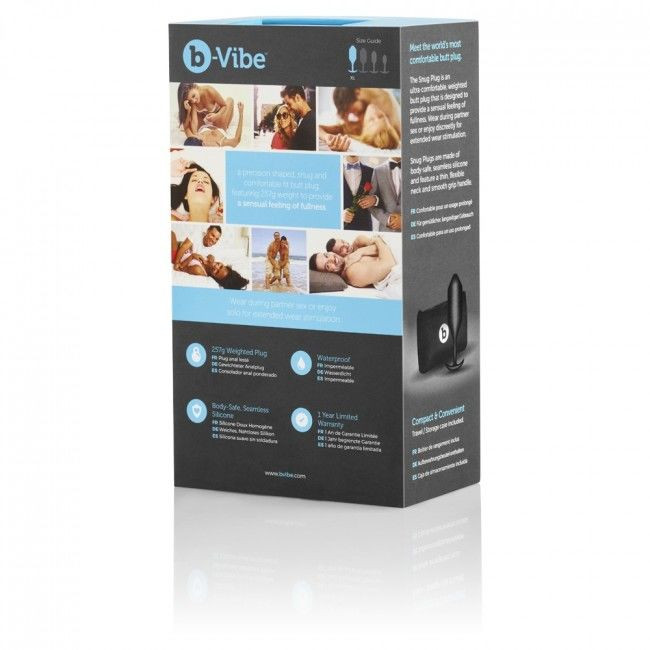 B-Vibe - Snug Plug Anal 4 Noir - Image 3