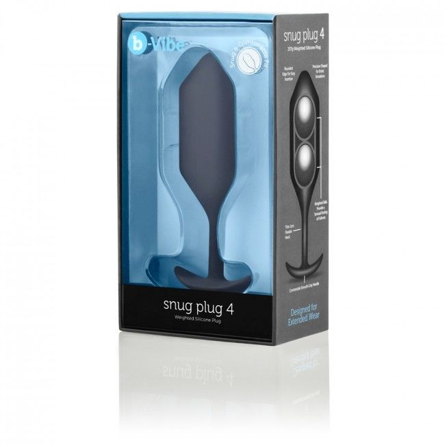 B-Vibe - Snug Plug Anal 4 Noir - Image 4