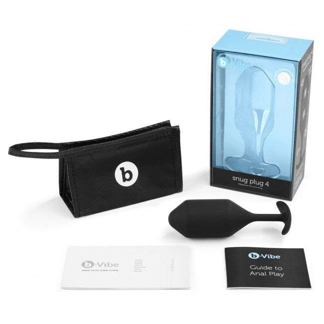B-Vibe - Snug Plug Anal 4 Noir - Image 5