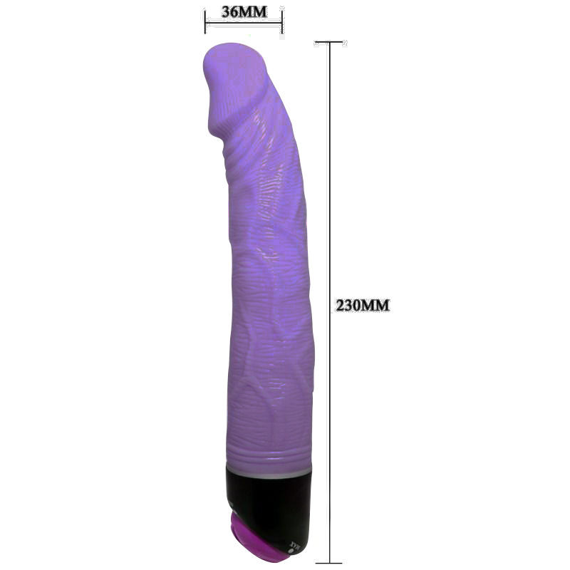 Baile - Adour Club Realistische Vibrator 23 Cm Lila - Image 3