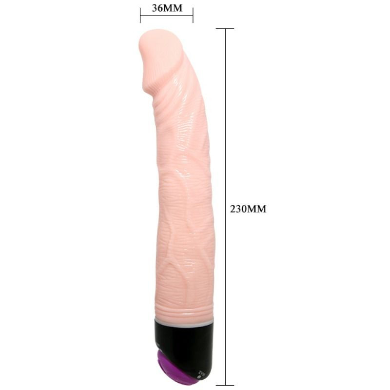 Baile - Adourclub Realistische Vibrator 23 Cm Natuur - Image 3