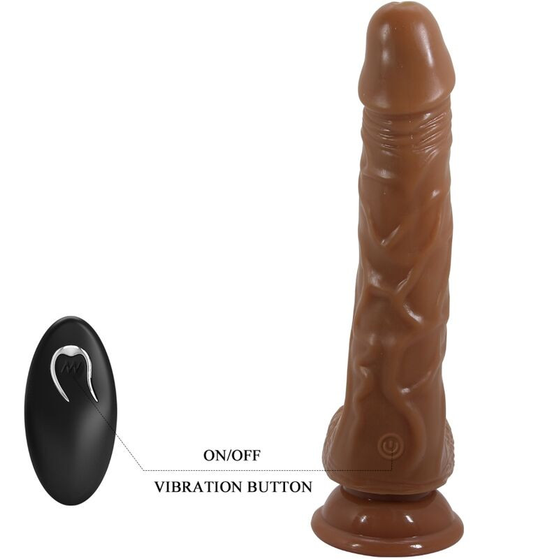 Baile - Bodach Realistische Vibrator Met Suction Cup En Afstandsbediening - Image 4