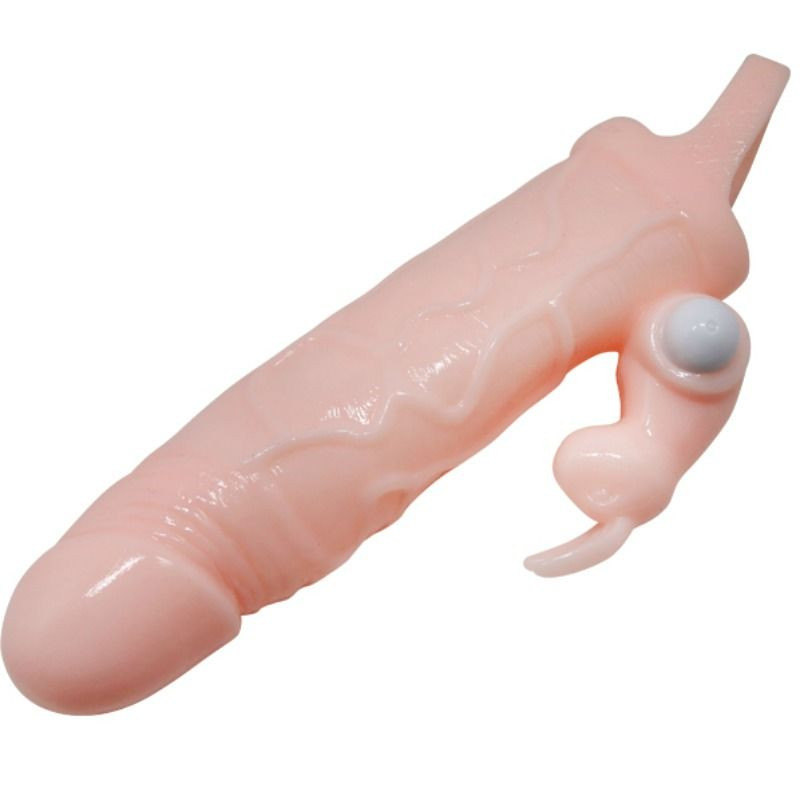 Baile - Brave Man Penis Cover With Rabbit And Double Engine Flesh 16.5 Cm - Image 3