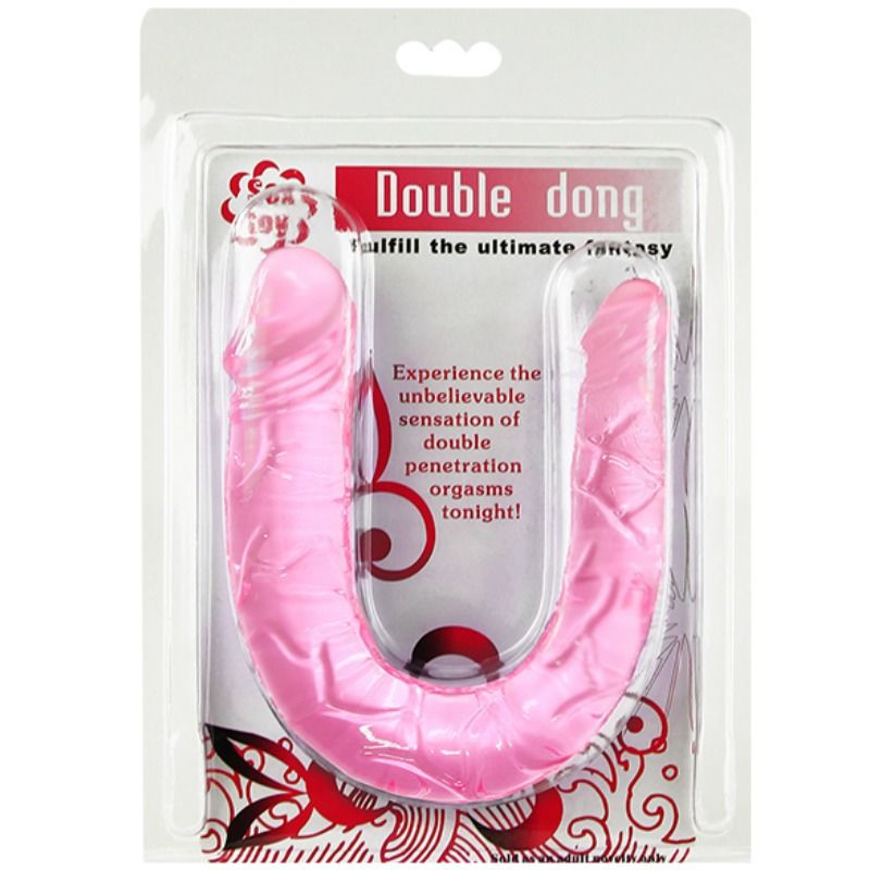 BAILE - DOUBLE DONG DOUBLE PINK DILDO - Image 4