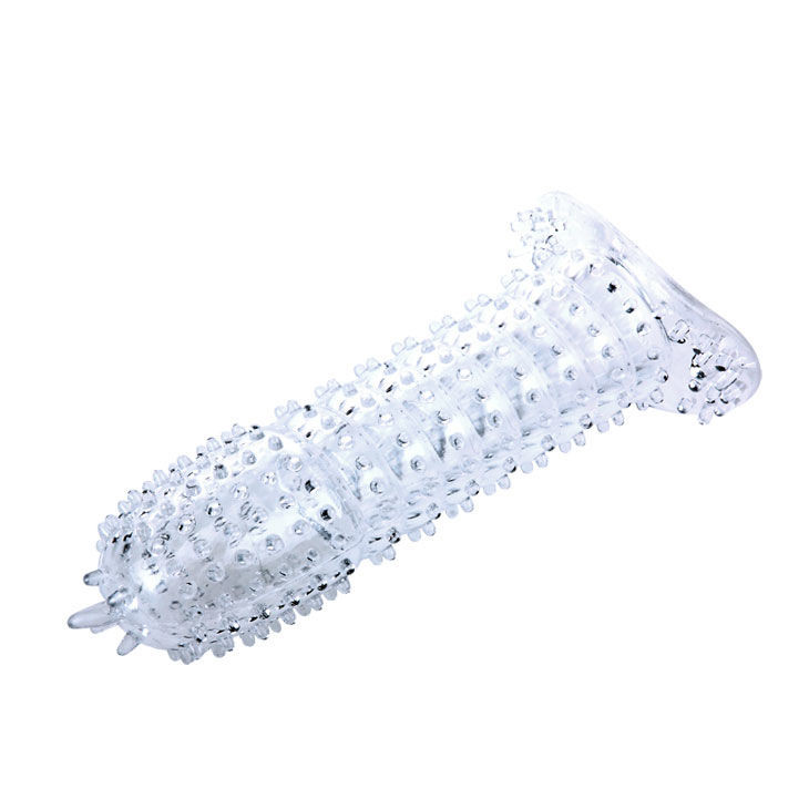 Baile - Penis Sleeve Met Transparente Stimulerende Punten 14 Cm - Image 3