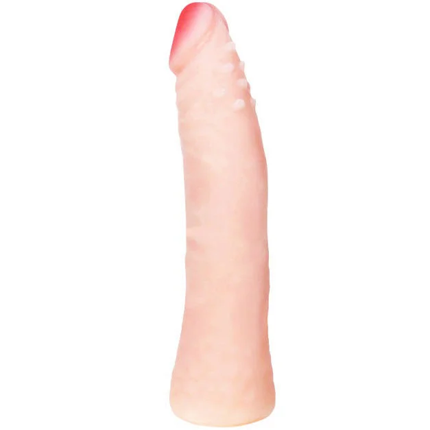 BAILE - REALISTISCHE SILICONE DILDO MET HUIDVOEL 19 CM RANDOM KLEUR VAN DE DOOS