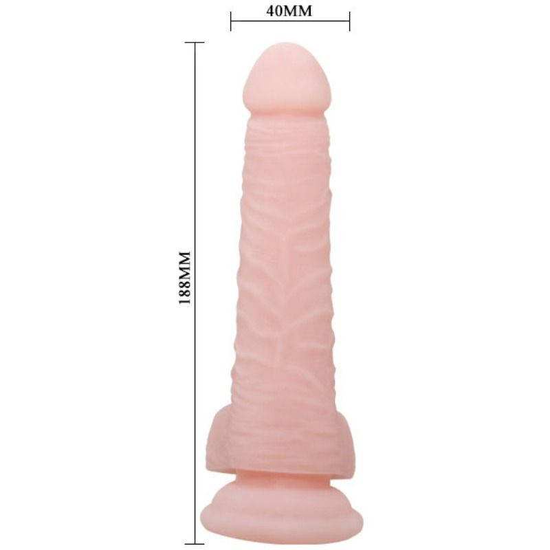 Baile - Natuurlijke Super Realistische Dildo 18.8 Cm - Image 3