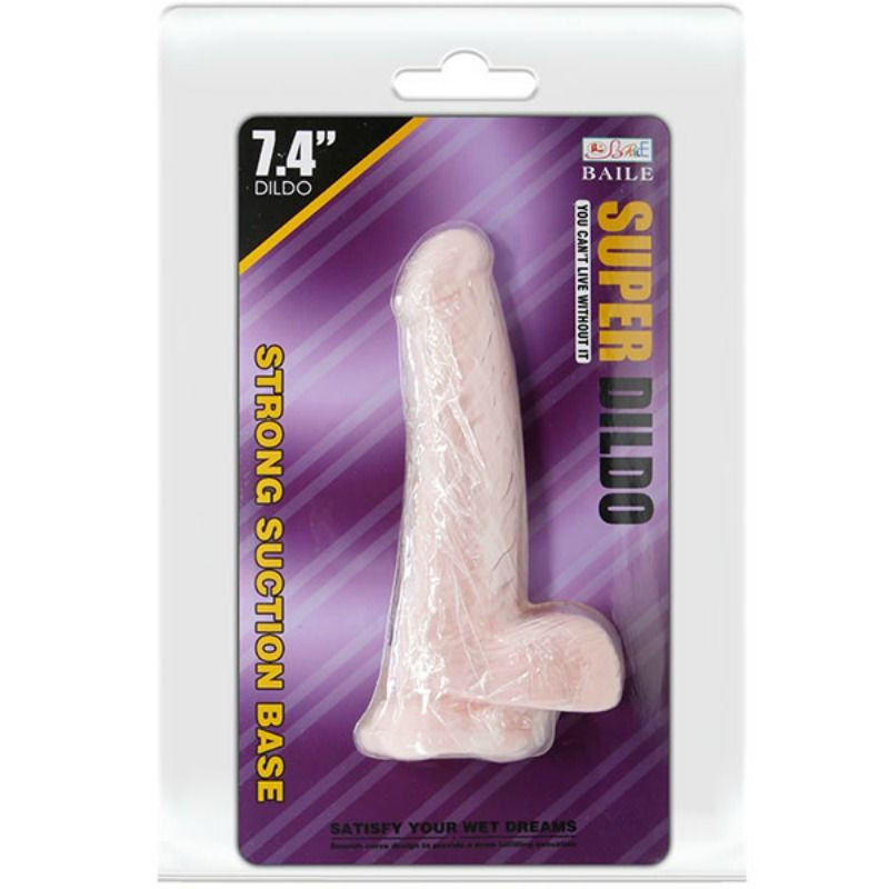 Baile - Natuurlijke Super Realistische Dildo 18.8 Cm - Image 5