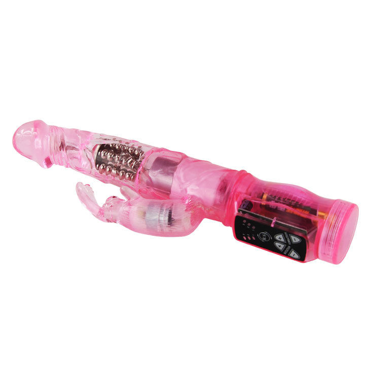 Baile - Mini Rotator Konijn Roze Met Superstimulator - Image 2